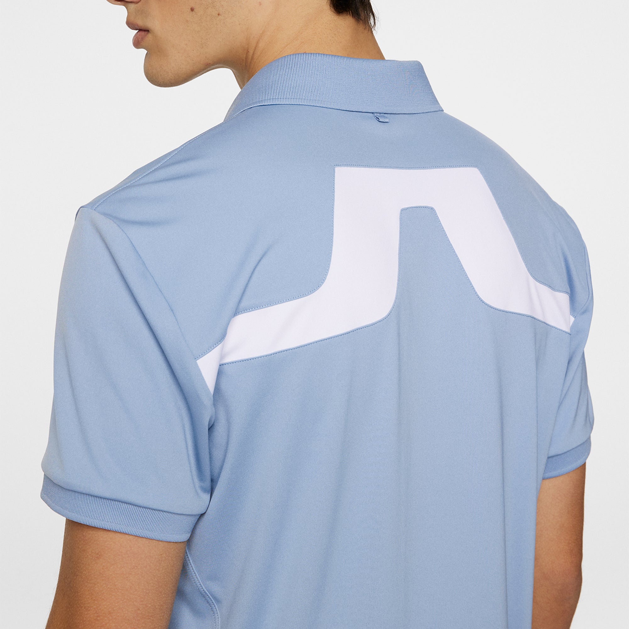 J Lindeberg KV Mens Golf Polo Shirt Rain Washed